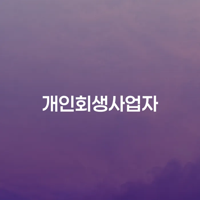개인회생개인파산 빚 합법적인 빠른방법 확인 하고 진행