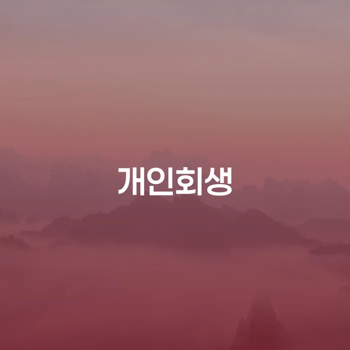부안군 개인회생 절차와 사례